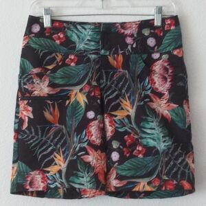 Shredly MTB Tropical Print Mountain Biking Shorts Size 00